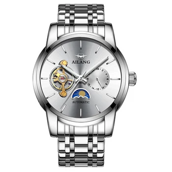 AILANG Men Automatic Mechanical Watches Tourbillon Top Luxury Brand Stainless Steel Mens Watch Sport Watch Male relogio 
AILANG Men Automatic Mechanical Watches Tourbillon Top Luxury Brand Stainless Steel Mens Watch Sport Watch Male relogio