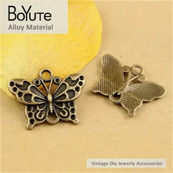BoYuTe (60 Pieces/Lot) 25*18MM Antique Bronze Butterfly Connectors Vintage Zinc Alloy Diy Connector Charms for Jewelry Findings
BoYuTe (60 Pieces/Lot) 25*18MM Antique Bronze Butterfly Connectors Vintage Zinc Alloy Diy Connector Charms for Jewelry Findings