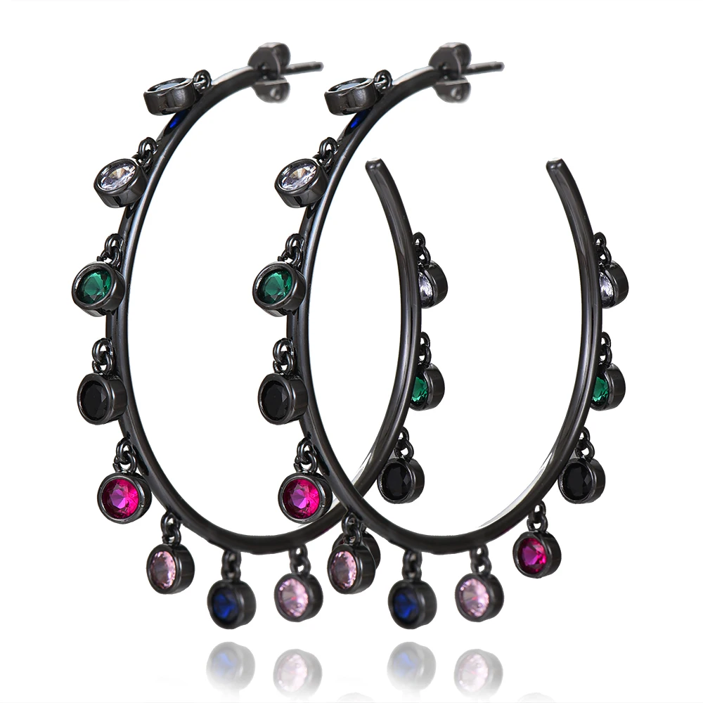 missvikki 2019 Dubai Trend Design Hoop Earrings for Fashion Women Bride Wedding Actor Dancer Show Occasion Sister Girfriend Gift
missvikki 2019 Dubai Trend Design Hoop Earrings for Fashion Women Bride Wedding Actor Dancer Show Occasion Sister Girfriend Gift