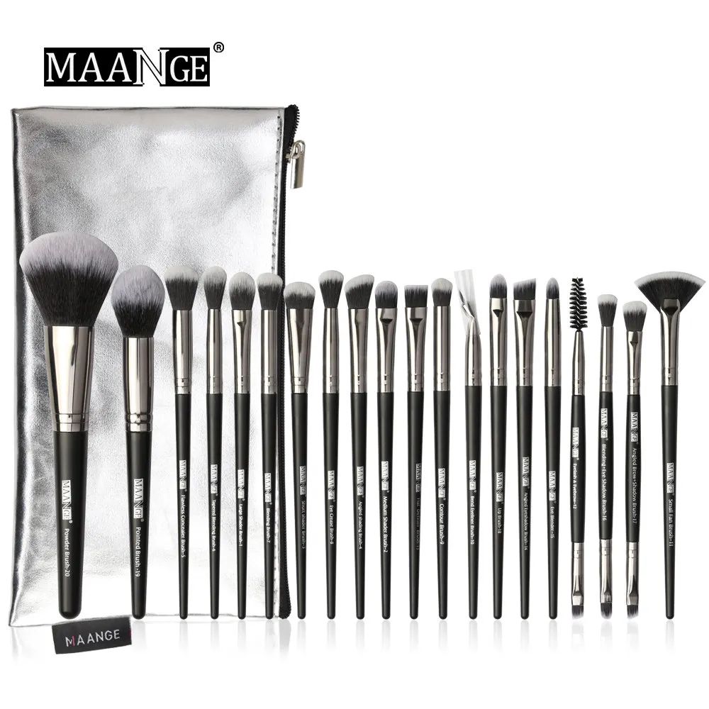MAANGE Professional Makeup Brushes Set 5-20 Pcs Foundation Powder Blending Eyeshadow Face Blush Make Up Brush Tool With Bag Kits
MAANGE Professional Makeup Brushes Set 5-20 Pcs Foundation Powder Blending Eyeshadow Face Blush Make Up Brush Tool With Bag Kits