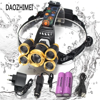 50000Lm XM-T6x4 LED 30W zoom Headlight Led headlamp powerful head flash lamp Head light lantern Use 2*18650 battery charging
50000Lm XM-T6x4 LED 30W zoom Headlight Led headlamp powerful head flash lamp Head light lantern Use 2*18650 battery charging