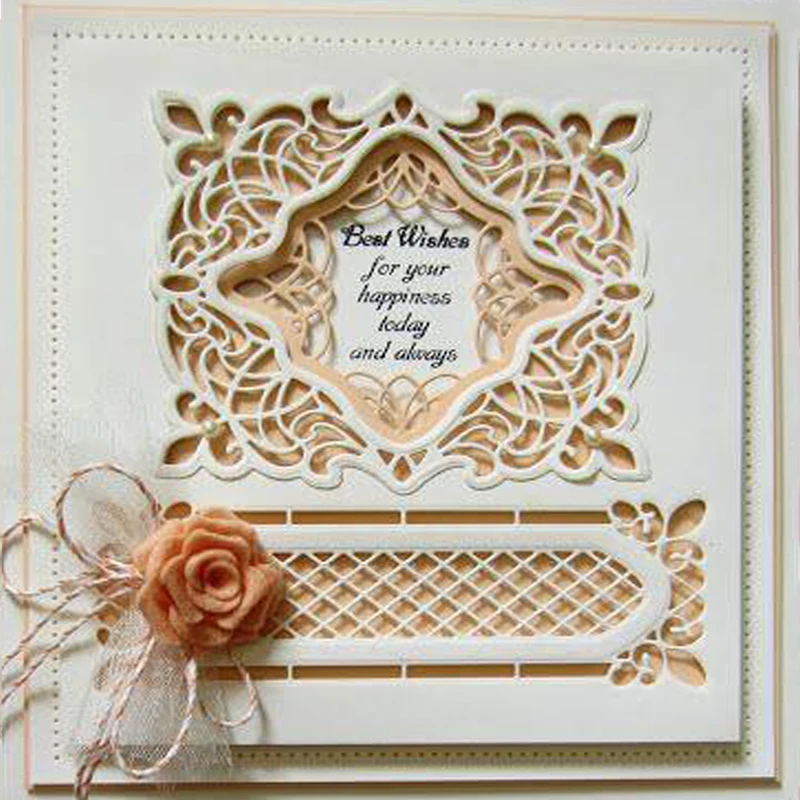 5.7*15.5cm lace windows frame Metal Cutting Dies for Scrapbooking Card make DIY Embossing Photo Album Crafts Knife Mold
5.7*15.5cm lace windows frame Metal Cutting Dies for Scrapbooking Card make DIY Embossing Photo Album Crafts Knife Mold