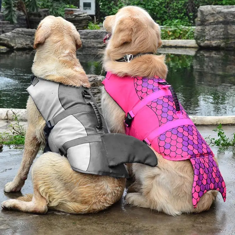 Pet Safety Vest Dog Life Jacket Doggy Puppy Safety Clothes Saver Shark Mermaid Swimming Preserver Swimwear Clothing Size S/M/L
Pet Safety Vest Dog Life Jacket Doggy Puppy Safety Clothes Saver Shark Mermaid Swimming Preserver Swimwear Clothing Size S/M/L