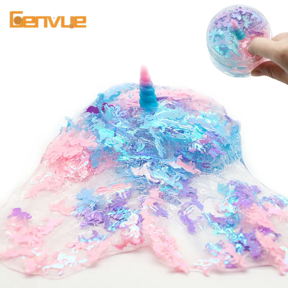New Unicorn Sequins Lizun Crystal Slime Fluffy Mud Magical For Slime Supplies Horse Clear Polymer Clay Charms Rising Antistress
New Unicorn Sequins Lizun Crystal Slime Fluffy Mud Magical For Slime Supplies Horse Clear Polymer Clay Charms Rising Antistress