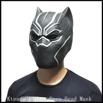 Halloween Party Cosplay Black Panther Masks Movie Fantastic Four Cosplay Men's Latex Party Mask Famous Film Face Head Mask Toys
Halloween Party Cosplay Black Panther Masks Movie Fantastic Four Cosplay Men's Latex Party Mask Famous Film Face Head Mask Toys