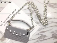 Fashion convenient crossbody cell phone case cover with long chain necklace Iphone 8 7 6S 6 plus "never drop your phone 
Fashion convenient crossbody cell phone case cover with long chain necklace Iphone 8 7 6S 6 plus "never drop your phone