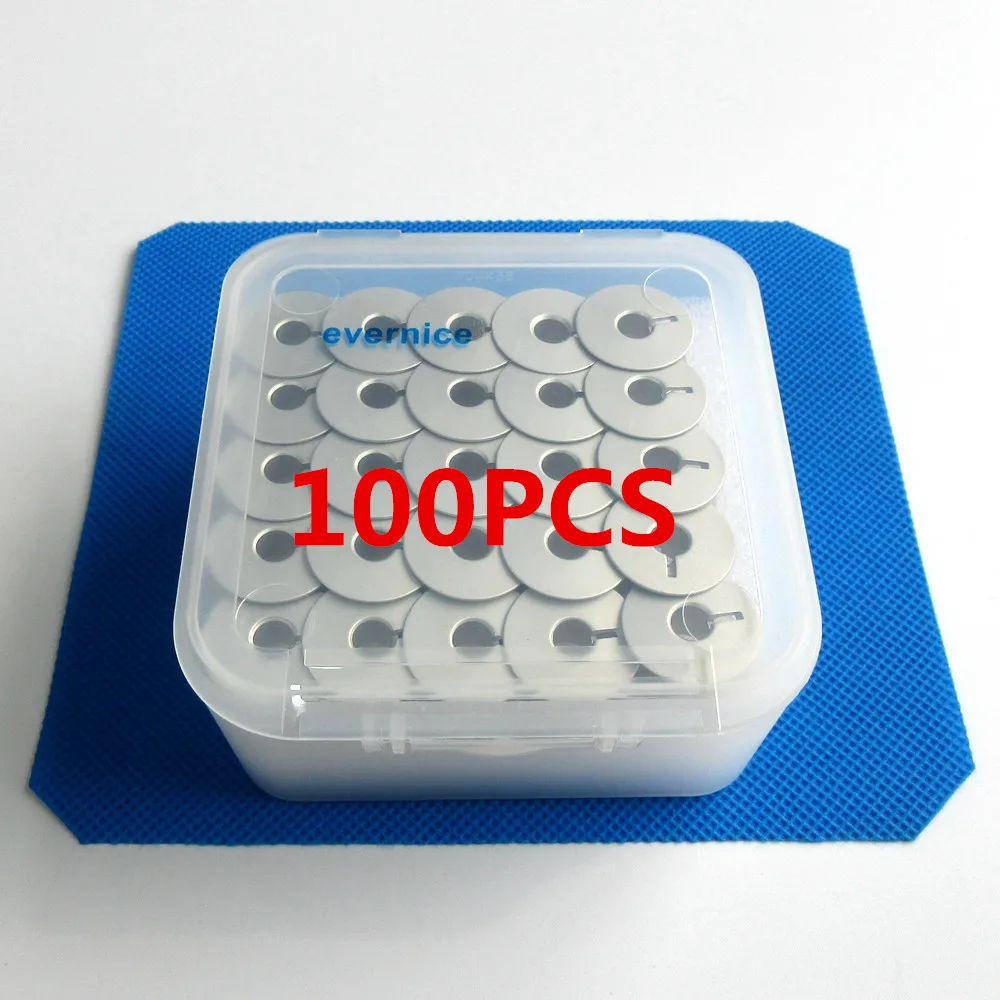 100 Aluminum Bobbin #B74 For Consew 98, 99, 103, 133 199 199R 722 Sewing Machine
100 Aluminum Bobbin #B74 For Consew 98, 99, 103, 133 199 199R 722 Sewing Machine