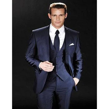 2020 New Custom Made Dark Wedding Suit For Men Groom Tuxedos Terno Masculino Blazers For Man 3pieces(Jacket+Pants+Tie+Vest)
2020 New Custom Made Dark Wedding Suit For Men Groom Tuxedos Terno Masculino Blazers For Man 3pieces(Jacket+Pants+Tie+Vest)