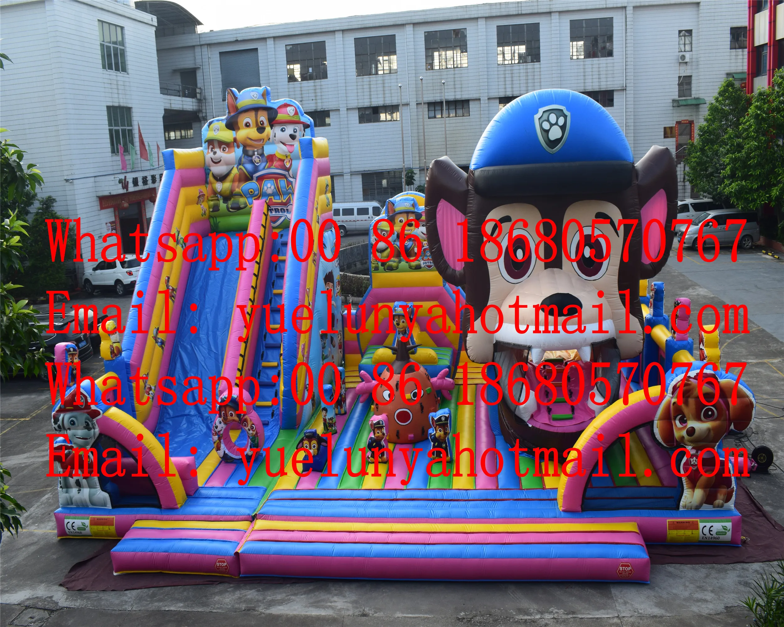 2019 Factory direct inflatable castle / slide / combination large sponge baby patrol trampoline
2019 Factory direct inflatable castle / slide / combination large sponge baby patrol trampoline