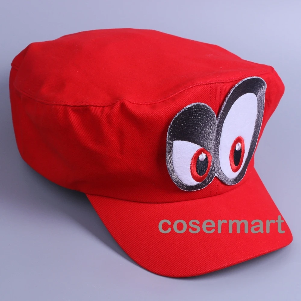 Game Super Mario Odyssey Hat Mario Hat Mario Caps Adult Kids Anime Cosplay Cap Handmade (3)