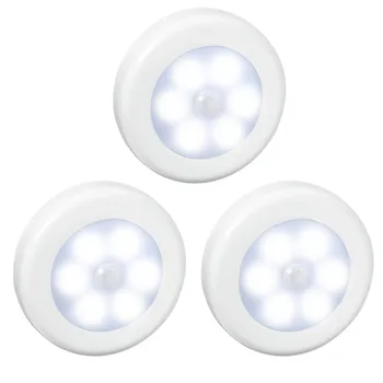 BTgeuse Motion Sensor Light Battery-Powered Sensor LED Night Light Auto ON/Off for Cabinet Closet Stairs Hallway Kitchen 3 PCS
BTgeuse Motion Sensor Light Battery-Powered Sensor LED Night Light Auto ON/Off for Cabinet Closet Stairs Hallway Kitchen 3 PCS