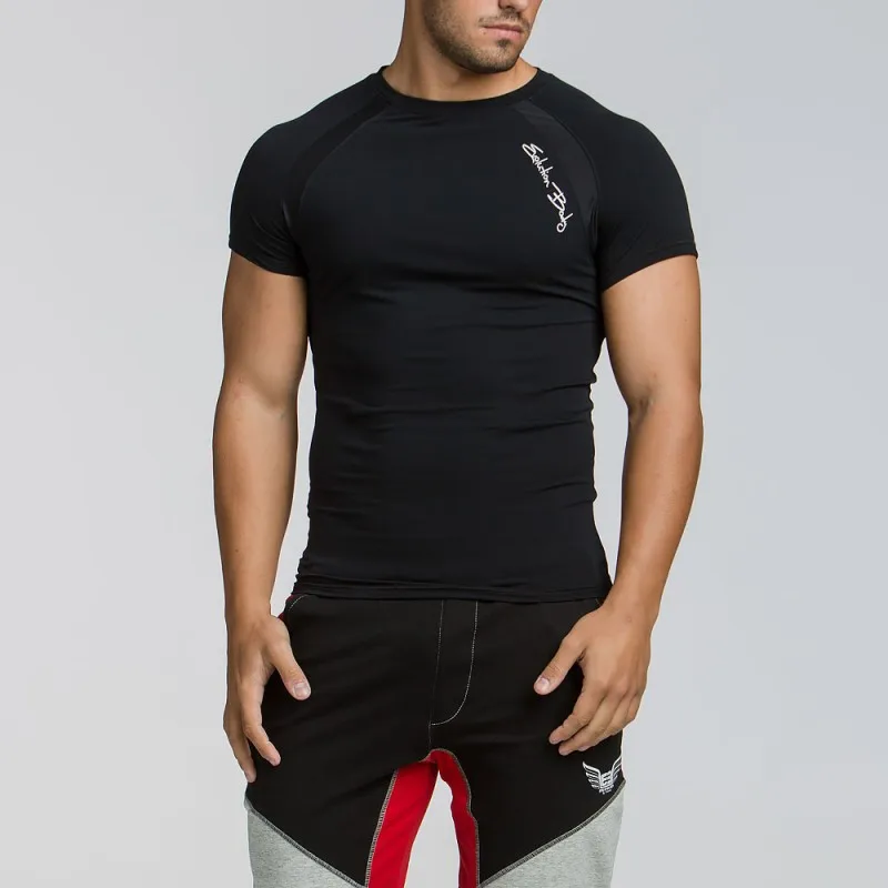 2018 Summer Quick Dry Running T-Shirts Men Printed summer Sport Tee Shirts Fitness Compression Slim Top Elastic Tee
2018 Summer Quick Dry Running T-Shirts Men Printed summer Sport Tee Shirts Fitness Compression Slim Top Elastic Tee