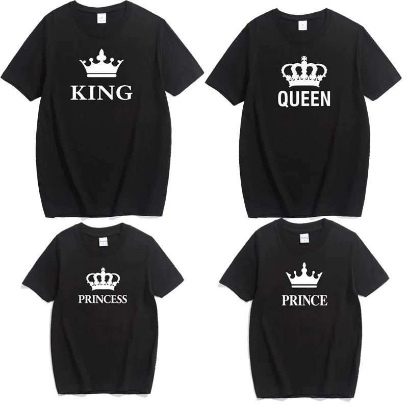 2018 Summer Couple Family Matching T Shirts King Queen Shirts for Dad Mommy and Baby Clothes Brother Sister Matching Outfits
2018 Summer Couple Family Matching T Shirts King Queen Shirts for Dad Mommy and Baby Clothes Brother Sister Matching Outfits