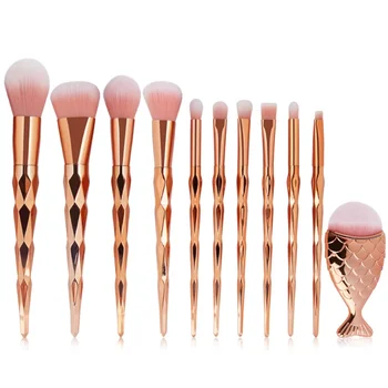 11pcs/set Diamond Makeup Brushes Set Powder Foundation Eye Shadow Blush Blending Cosmetics Beauty Make Up Brush Tool Kits
11pcs/set Diamond Makeup Brushes Set Powder Foundation Eye Shadow Blush Blending Cosmetics Beauty Make Up Brush Tool Kits