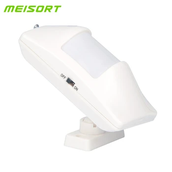 Meisort 433MHz Intelligent Wireless Infrared detector PIR Motion Sensor Detector For GSM PSTN Home Burglar Alarm System
Meisort 433MHz Intelligent Wireless Infrared detector PIR Motion Sensor Detector For GSM PSTN Home Burglar Alarm System