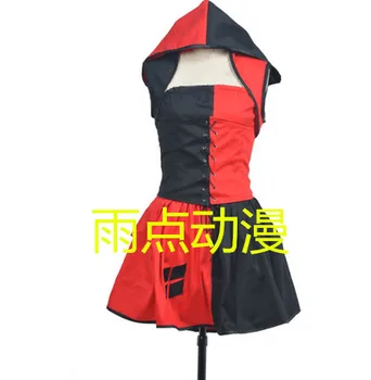 Anime Batman Suicide Squad Harley Quinn cosplay costume Gothic Lolita Dress Customize Any sizes free shipping
Anime Batman Suicide Squad Harley Quinn cosplay costume Gothic Lolita Dress Customize Any sizes free shipping