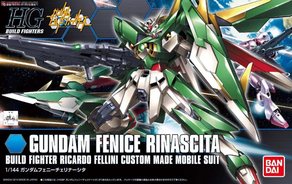 Bandai Gundam модель HG 1/144 WING ZERO 0 FENICE RINASCITA GUNDAM NT мобильный костюм детские игрушки|Наборы