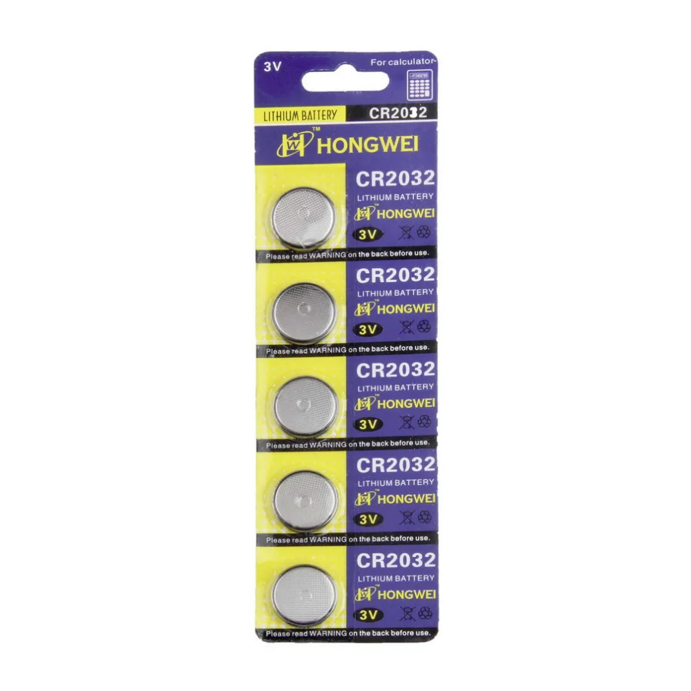 2018 New Arrival 5Pcs/Set Button Cell Battery Mini Style 3V CR2032 B2032 Environmental Protection Wholesale dropshipping
2018 New Arrival 5Pcs/Set Button Cell Battery Mini Style 3V CR2032 B2032 Environmental Protection Wholesale dropshipping