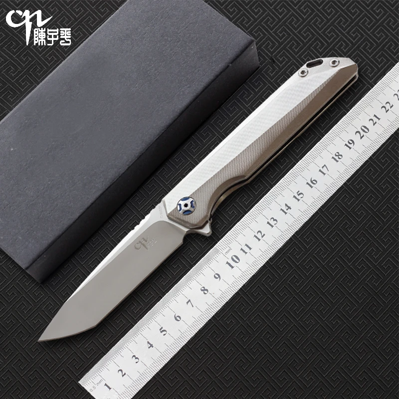 2017 NEW CH3507 Flipper folding knife M390 Blade ball bearings TC4 Titanium handle camping hunting pocket fruit Knives EDC tools
2017 NEW CH3507 Flipper folding knife M390 Blade ball bearings TC4 Titanium handle camping hunting pocket fruit Knives EDC tools