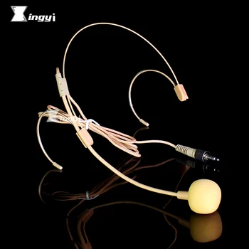 3.5mm Jack Screw Lock Double Earhook Mic Headset Headworn Microphone Mike Microfone For FM Wireless System Bodypack Transmitter
3.5mm Jack Screw Lock Double Earhook Mic Headset Headworn Microphone Mike Microfone For FM Wireless System Bodypack Transmitter