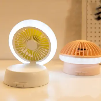 Usb Charging Office Desktop Portable Desktop Small Fan Mushroom Light Fan Mini Night Light Multi-function Night Dual-use Fa
Usb Charging Office Desktop Portable Desktop Small Fan Mushroom Light Fan Mini Night Light Multi-function Night Dual-use Fa