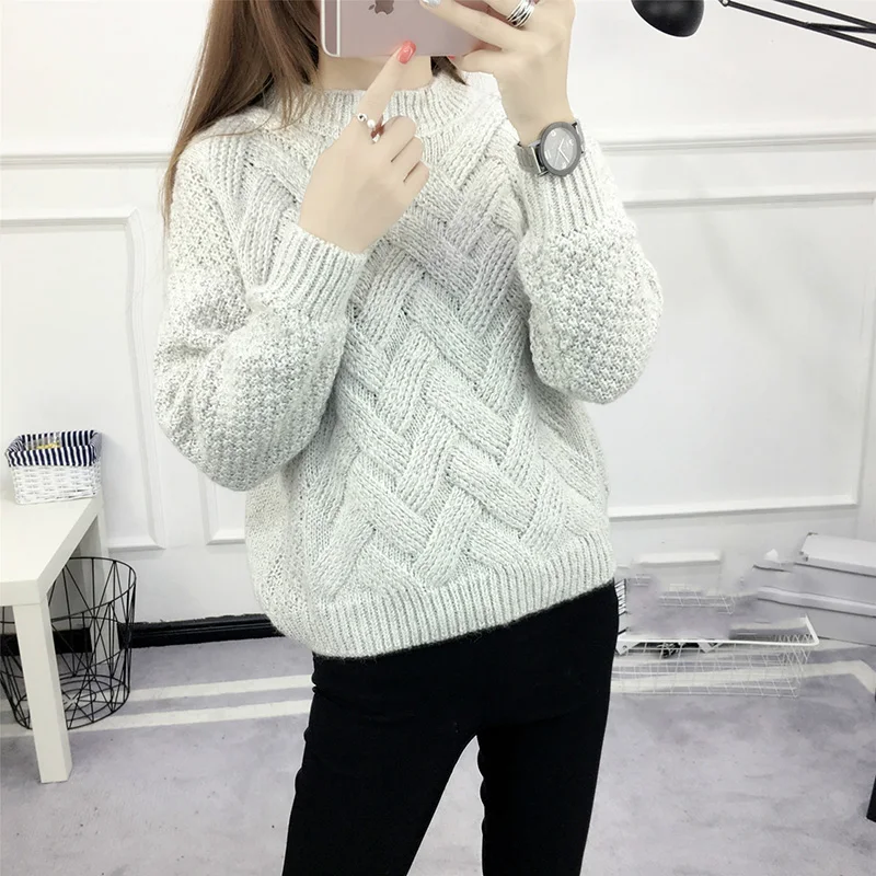 2019 Women Sweaters And Pullovers Autumn Winter Long Sleeve Pull Femme Solid Pullover Female Casual Knitted Sweater NS3996
2019 Women Sweaters And Pullovers Autumn Winter Long Sleeve Pull Femme Solid Pullover Female Casual Knitted Sweater NS3996