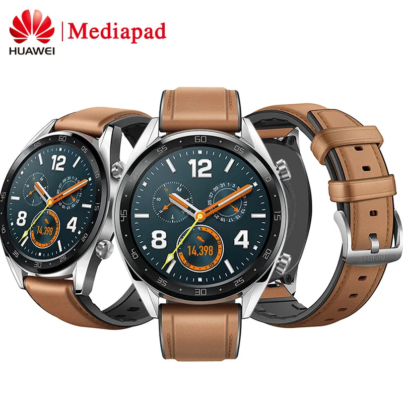 HUAWEI WATCH GT Smart Sport Watch 1.39 inch AMOLED Colorful Screen Heartrate Report GPS Swim Jogging Cycling Sleep Monitor Watch
HUAWEI WATCH GT Smart Sport Watch 1.39 inch AMOLED Colorful Screen Heartrate Report GPS Swim Jogging Cycling Sleep Monitor Watch