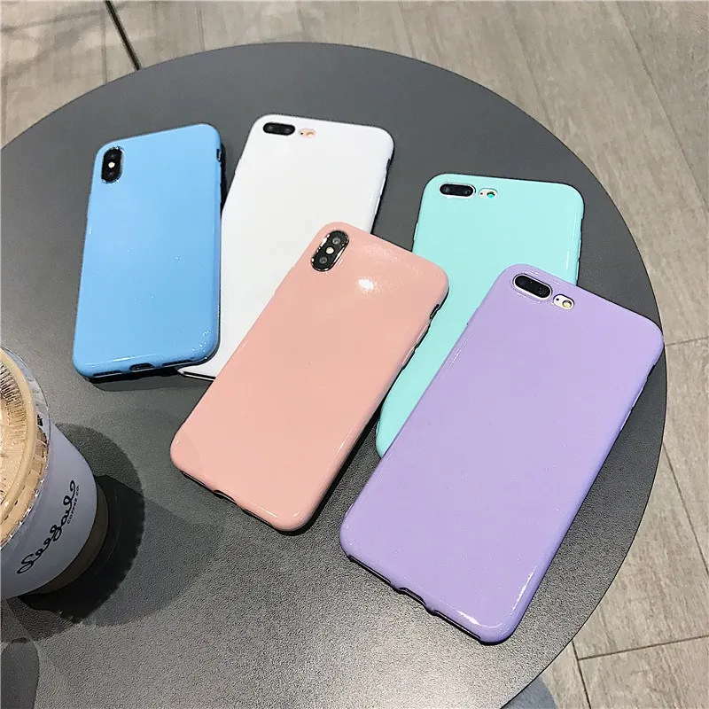 Силиконовый блестящий чехол ярких цветов для Xiaomi 8 Lite Explorer SE Redmi Note 6 Pro 6a Pocophone F1