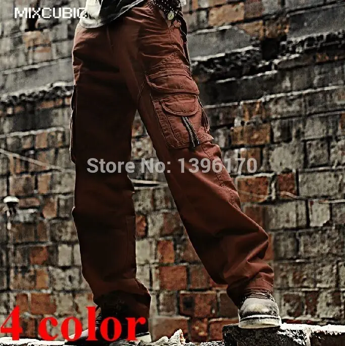 MIXCUBIC 2017 new tactical pants brand loose washed 100% cotton army Overalls men coffee cargo pants men plus big size 28-38
MIXCUBIC 2017 new tactical pants brand loose washed 100% cotton army Overalls men coffee cargo pants men plus big size 28-38