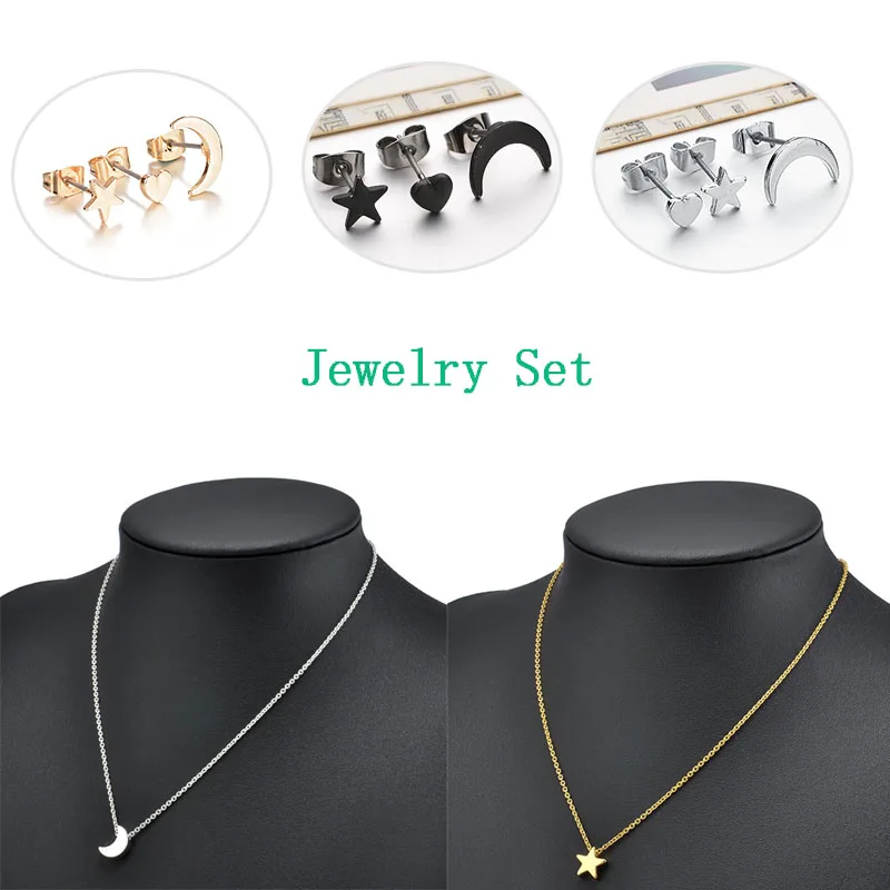 Hot Gold Silver Moon Star And Pendant Necklaces Jewelry Charm Choker Chain Necklace For Women Gift
Hot Gold Silver Moon Star And Pendant Necklaces Jewelry Charm Choker Chain Necklace For Women Gift