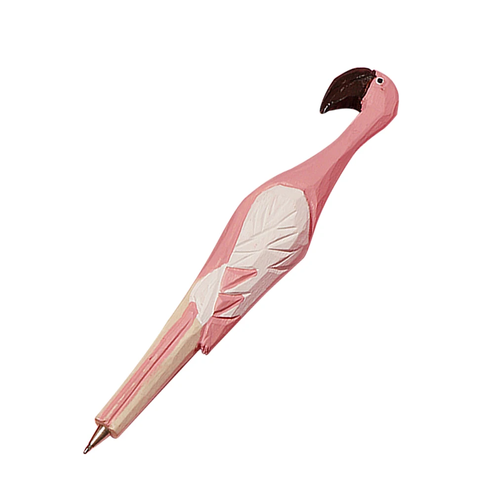 1PC New Style Ballpoint Pens Pink Flamingo Refill Pens Wooden Writing Tool Carving Pen School Stationery Office Supplies
1PC New Style Ballpoint Pens Pink Flamingo Refill Pens Wooden Writing Tool Carving Pen School Stationery Office Supplies