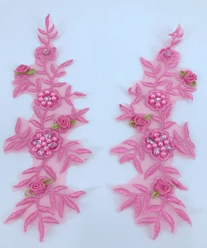 4 Pieces Pearls Lace Applique Beaded Lace Fabric Wedding Flowers Embroidered Dress Lace Motifs Sewing Accessories DIY Crafts
4 Pieces Pearls Lace Applique Beaded Lace Fabric Wedding Flowers Embroidered Dress Lace Motifs Sewing Accessories DIY Crafts