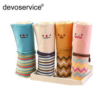 Canvas Pencil Bag Korean Cartoon Creative Smile Pencil Bags Leather Kawaii Stationery Pouch Students Office School Supplies
Canvas Pencil Bag Korean Cartoon Creative Smile Pencil Bags Leather Kawaii Stationery Pouch Students Office School Supplies