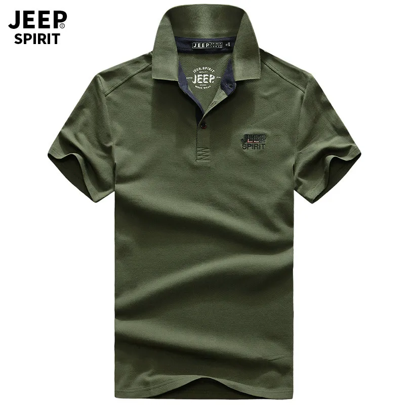JEEP SPIRIT Brand Polos Men Shirt Summer Polos para hombre Cotton Breathable Polos de marca Tops&Tees Military Fashion Logo 3XL
JEEP SPIRIT Brand Polos Men Shirt Summer Polos para hombre Cotton Breathable Polos de marca Tops&Tees Military Fashion Logo 3XL