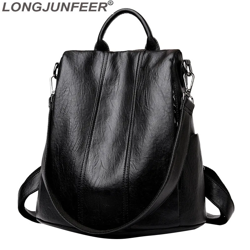 Multifunction Female Backpack Women Leather Backpack For Teenager Girls School Bag Shoulder Travel Back pack Rucksacks ZL011
Multifunction Female Backpack Women Leather Backpack For Teenager Girls School Bag Shoulder Travel Back pack Rucksacks ZL011