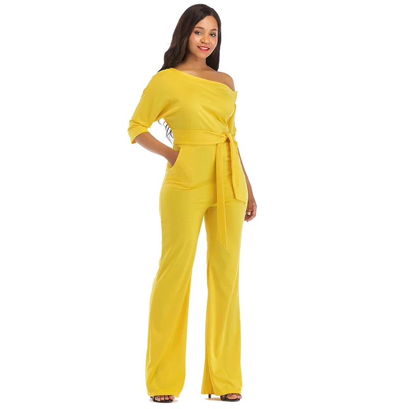 New Fashion Off the Shoulder Elegant Jumpsuits Women Plus Size Rompers Womens Jumpsuits Short Sleeve Female Overalls
New Fashion Off the Shoulder Elegant Jumpsuits Women Plus Size Rompers Womens Jumpsuits Short Sleeve Female Overalls
