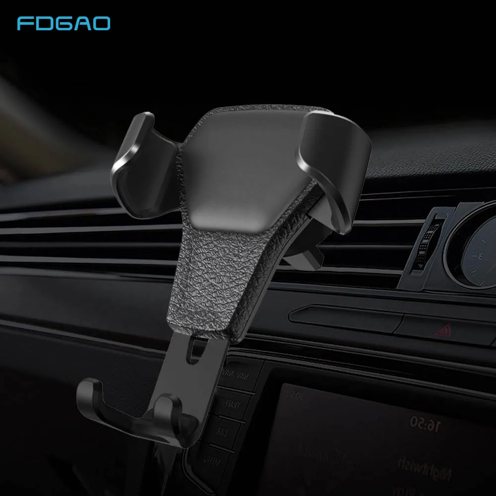 FDGAO Universal Car Phone Holder Gravity Car Air Vent Mount in Car for iphone Samsung One Hand Operate Phone Stand Bracket
FDGAO Universal Car Phone Holder Gravity Car Air Vent Mount in Car for iphone Samsung One Hand Operate Phone Stand Bracket