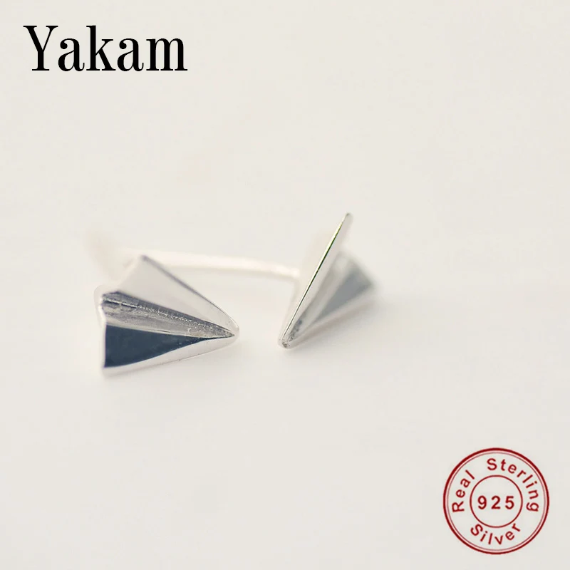 Lovely Paper Plane Earrings 2019 Autumn 925 Sterling Silver Cute Aircraft Stud Earring For Women Child Kids Gift Fashion Jewelry
Lovely Paper Plane Earrings 2019 Autumn 925 Sterling Silver Cute Aircraft Stud Earring For Women Child Kids Gift Fashion Jewelry