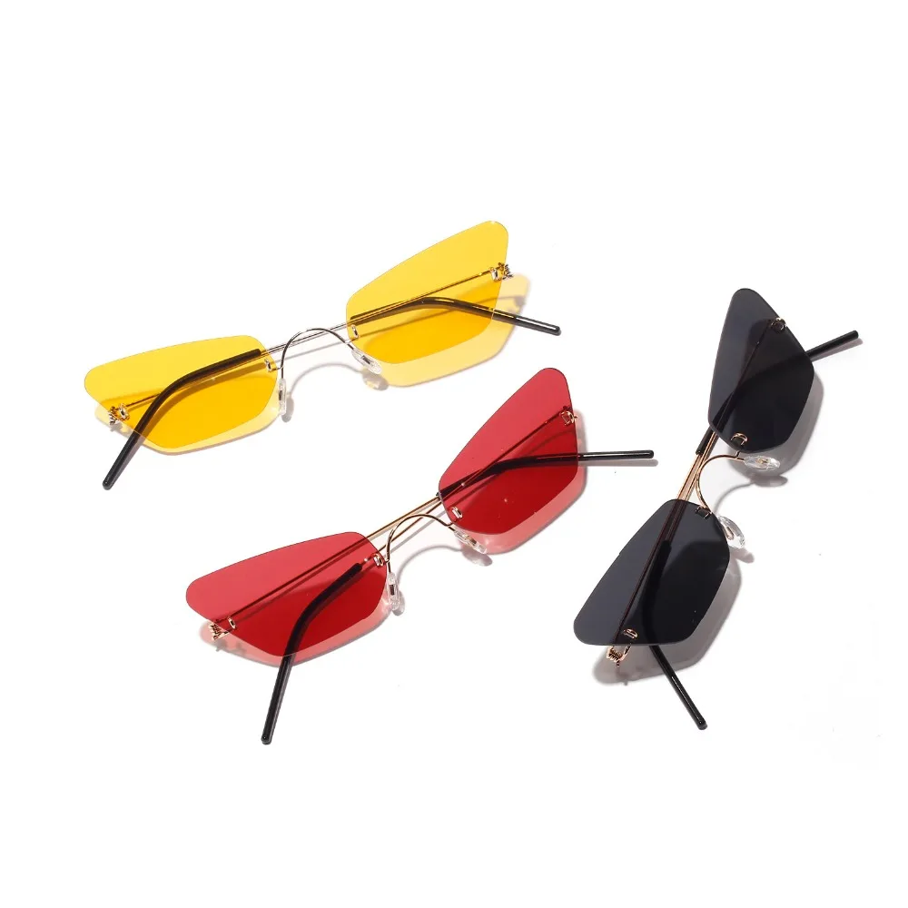 narrow butterfly sunglasses men rimless summer 2019 red blue black rectangular cat sun glasses for women small face hot FML
narrow butterfly sunglasses men rimless summer 2019 red blue black rectangular cat sun glasses for women small face hot FML