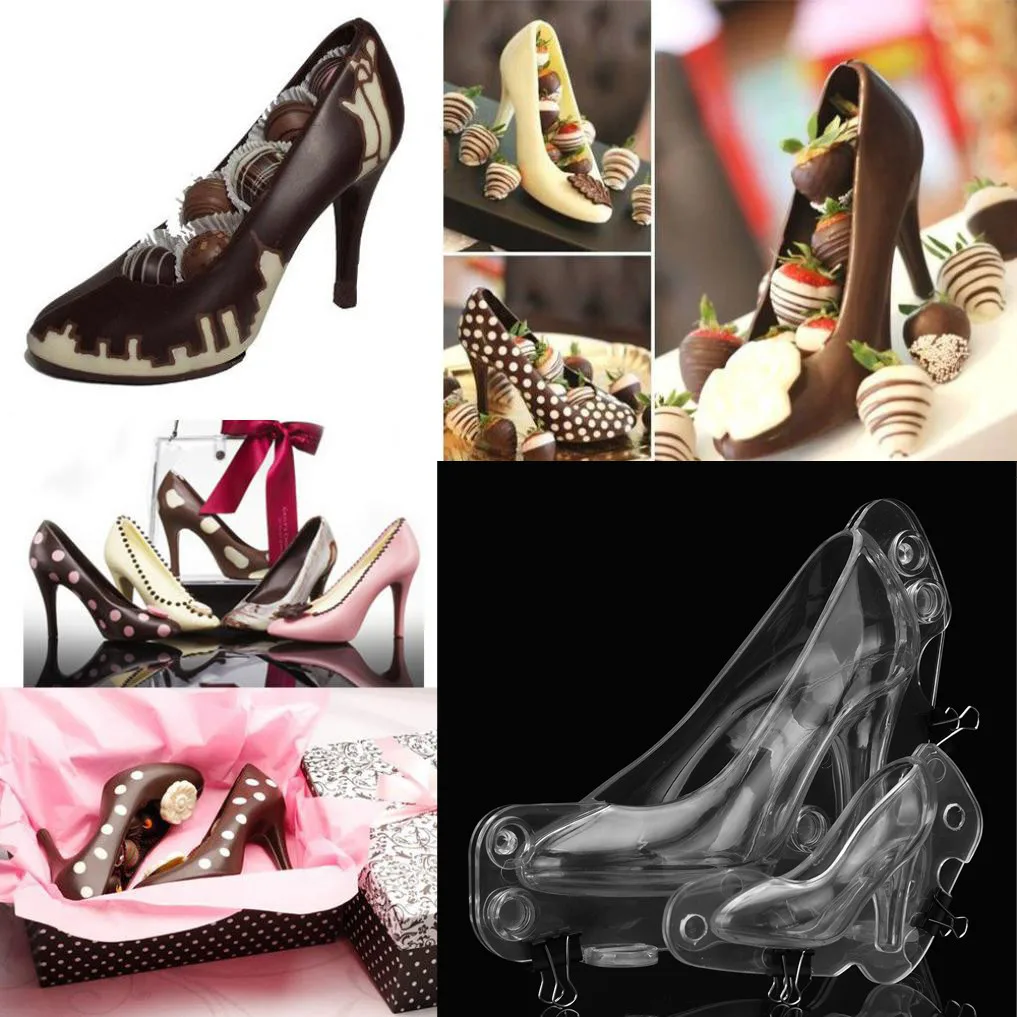 3D High Heel Shoe Chocolate Mould Candy Cake Jelly Mold Wedding Decorating DIY Baking Mould Tools Kitchen Accessories #Z
3D High Heel Shoe Chocolate Mould Candy Cake Jelly Mold Wedding Decorating DIY Baking Mould Tools Kitchen Accessories #Z