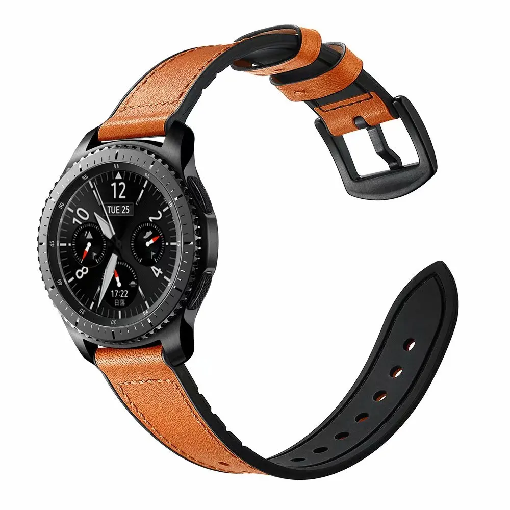 22mm watch band for huami amazfit 1 2 samsung Gear s3 classic Huawei watch 2 Pro Wrist Strap Men's watch bracelet (17)