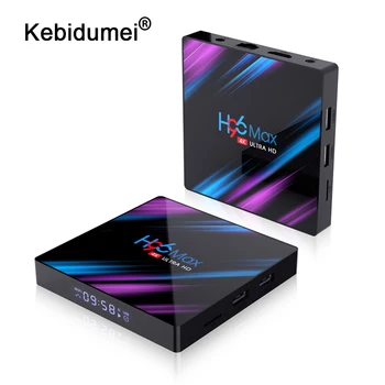 For Android 9.0 TV Box H96 Max Rockchip RK3318 4K Smart TV Box 2.4G&5G Wifi BT4.0 4GB 64GB Media Player For Android Set Top Box
For Android 9.0 TV Box H96 Max Rockchip RK3318 4K Smart TV Box 2.4G&5G Wifi BT4.0 4GB 64GB Media Player For Android Set Top Box