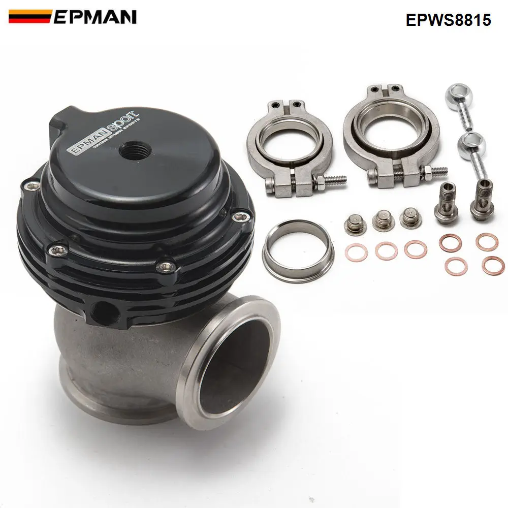 

EPMAN Racing 38mm External Wastegate V-Band Flanged Turbo Waste Gate For Supercharge Turbo Manifold EPWS8815