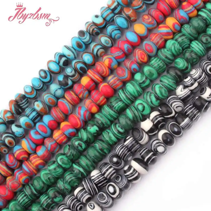 Бусины ручной работы 4x8 мм для ожерелий браслетов серег 15 дюймов|gem stone beads|bead