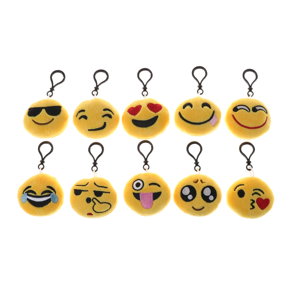 10pcs Mini Bag Accessories Stuffed & Plush dolls Kawaii Emoticon Amusing Key Chain Toy Gift
10pcs Mini Bag Accessories Stuffed & Plush dolls Kawaii Emoticon Amusing Key Chain Toy Gift