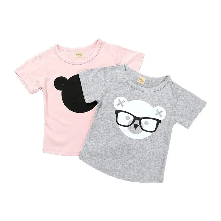 Baby Boy T Shirts For Children Clothing 2019 Brand Summer Clothes Girls Short Sleeve Bear Print 100% Cotton Kids Tops Tee Shirts
Baby Boy T Shirts For Children Clothing 2019 Brand Summer Clothes Girls Short Sleeve Bear Print 100% Cotton Kids Tops Tee Shirts