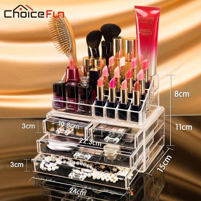 CHOICE-FUN-Makeup-Organizer-Storage-Box-Acrylic-Make-Up-Organizer-Cosmetic-Organizer-Makeup-Storage-Drawers-Organizer