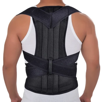 Plus Size Orthopedic Back Spine Lumbar Support Belt Correction Shoulder Brace Corrector de Posture Corrector Men Corset
Plus Size Orthopedic Back Spine Lumbar Support Belt Correction Shoulder Brace Corrector de Posture Corrector Men Corset