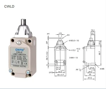 2Pcs/Lot Top Quality Original CNTD CWLD Adjustable Arm Limit Switch/Micro Switch , Strong aluminum cast outer shell
2Pcs/Lot Top Quality Original CNTD CWLD Adjustable Arm Limit Switch/Micro Switch , Strong aluminum cast outer shell