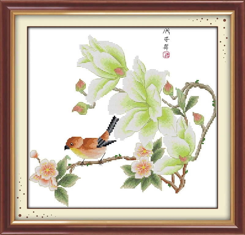 Elegant seasons(4) Cross Stitch Kits 11CT Printed 14CT Set DIY Chinese Cotton Cross-stitch Counted Embroidery Needlework
Elegant seasons(4) Cross Stitch Kits 11CT Printed 14CT Set DIY Chinese Cotton Cross-stitch Counted Embroidery Needlework
